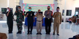 Danramil 0816/13 Wonoayu Kodim 0816 Sidoarjo Menghadiri Acara Pelantikan Penjabat Pj Kepala Desa Becirongengor