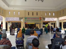 Bati Tuud Ramil0816/07 Krembung Hadiri Pengambilan Sumpah Jabatan PJ Kades Wonomlati dan PJ Kades Wangkal.