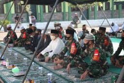 Closing Sidoarjo Siap 24 Jam Tahap V Tahun 2020, Kodim Sidoarjo gelar doa bersama