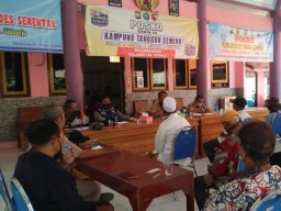 Babinsa Jabon Ikuti Kegiatan Rapat Perihal Dana Kematian