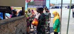 Koramil 0816/13 Wonoayu Laksanakan Operasi Gabungan.