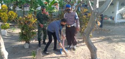 Forkopimka Kec Buduran Serta Relawan covid desa wadungasih Laksanakan Sweeping yang melanggar protokol kesehatan