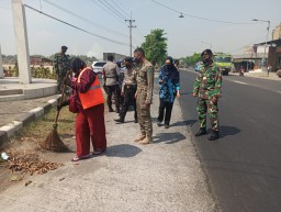 Tim Gabungan gelar operasi wajib pakai masker di Prambon