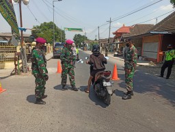 Upaya pencegahan dan antisipasi dari bahaya penularan virus Covid-19, Forkopimka Prambon