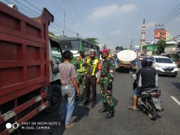 Forkopimka Krian kembali gelar Operasi masker gabungan guna perketat protokol kesehatan