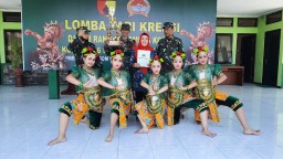 Komsos Kreatif yang di ikuti Koramil 0816/03 di Makodim 0816 Sidoarjo