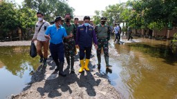 Atasi Banjir Tanggulangin, Sungai Segera Dinormalisasi, Pj Bupati Sidoarjo Juga Rencanakan Bangun Waduk