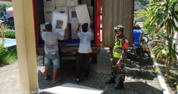 Pengiriman Logistik Kotak Suara Di Kecamatan Tanggulangin