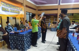 Plt Kartono Bati Tuud Koramil 0816/06 Tanggulangin Hadiri Acara Pelantikan PAW BPD Desa Kalidawir