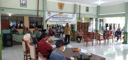 Sertu Eko Prayudi Hadiri Simulasi Pemungutan Dan Penghitungan Suara Pilihan Pilkada