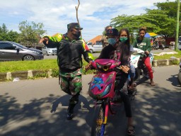 Operasi Yustisi Secara Continued Di Laksanakan Forkopimka Jabon.