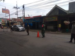 Operasi Yustisi, 11 Pelanggar Protokol Kesehatan di Kec.Tulangan Kena Sanksi