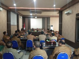 Danramil Tulangan Hadiri Rapat Koordinasi Tingkat Kecamatan