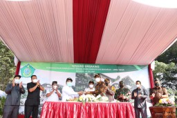 Dandim 0816/Sidoarjo hadiri Launching Ground Breaking Pembangunan RSUD Krian