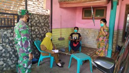 BABINSA 0816/03 BUDURAN MELAKSANAKAN TRACING TERHADAP WARGA