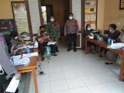 Gebyar Vaksinasi Massal Diwilayah Teritorial Kecamatan Tulangan