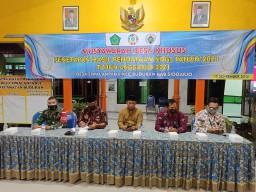 BABINSA 0816/03 BUDURAN HADIRI UNDANGAN PENETAPAN HASIL DATA SDGs