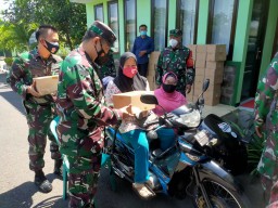 Serbuan Vaksin Kodim 0816/Sidoarjo kepada warga Disabilitas