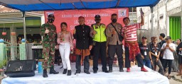 Kirab Bendera Merah Putih Sepanjang 250 Meter