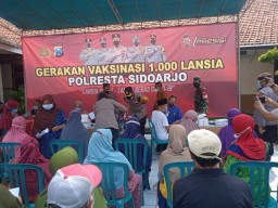 GERAKAN SERIBU VAKSIN COVID-19 UNTUK LANSIA DI KRIAN