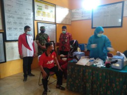 Sinergitas Forkopimka Tulangan apresiasi warga untuk vaksinasi Covid-19 di wilayah