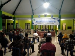 BABINSA 0816/03 BUDURAN KOPTU M. SAMSUL HUDA MENGHADIRI PELANTIKAN BPD DESA DUKUHTENGAH