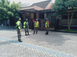 Jelang Natal Babinsa Ramil 0816/03 Buduran Laksanakan patroli wilayah binaannya