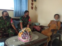 Danramil 0816/07 Krembung Jalin Silaturrahim Dengan Warakawuri di Wilayah Krembung