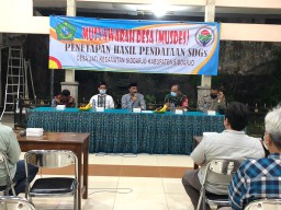 Babinsa Kodim 0816/ 01 Sidoarjo hadiri Musyawarah Desa SDGs di Desa Jati Sidoarjo