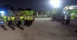 Babinsa Koramil 0816/06 Tanggulangin laksanakan Giat Ops Yustisi Gabungan