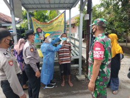 Babinsa Desa Kedung Sumur Kec. Krembung melaksanakan Treacer Gabungan