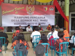 Desa Berbek Dinobatkan Duta Penilaian Kampung Pancasila Kodim 0816/Sidoarjo