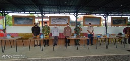 Danramil 0816/09 Krian Hadiri Peresmian Unit Usaha BUMDes Mitra Usaha Desa Sidorejo