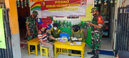 Bulan Puasa tidak surutkan Kodim 0816/Sidoarjo layani vaksin booster