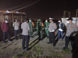 Sinergitas TNI-POLRI Di Wilayah Tanggulangin Dalam Rangka PAM Hiburan