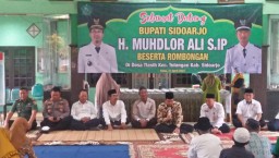 BLUSUKAN BUPATI SIDOARJO KE DESA GROGOL KEC. TULANGAN SIDOARJO