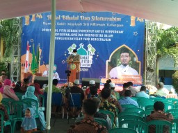 Danramil 0816/05 Tulangan Hadiri Halal Bihalal Di RS. Siti Fatimah Tulangan