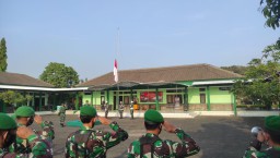 Dandim 0816/Sidoarjo Pimpin Upacara Bendera, Aktifkan Peran TNI Di Wilayah