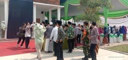 Sertu Joko Dwi Purwanto Babinsa Koramil 0816/05 Dampingi Danramil Hadiri Peresmian Musholla Al-Khoirot