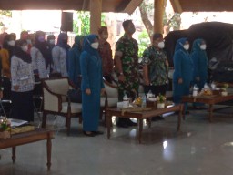 Danramil 0816/01 Sidoarjo hadiri Peringatan Harganas ke 29, Ayo Cegah Stunting