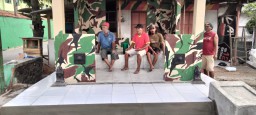Poskamling Karya Satgas TMMD Diharapkan Bisa Tingkatkan Keamanan Lingkungan