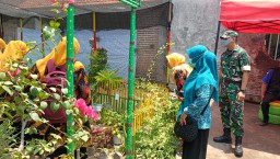 Serka Candra Hadiri Lomba Penilaian Asmantoga di Desa Ploso