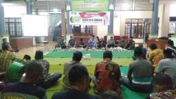 Cangkrukan Yang Bertemakan Bela Negara Bersama Warga, Bentuk Komsos di Wilayah Binaan‎
