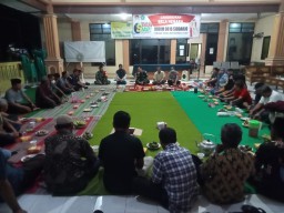Cangkrukan Bela Negara Tingkatkan Kondusifitas Wilayah Kec. Prambon