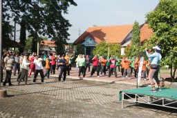 Sidoarjo Siap 24 Jam, Kodim 0816/Sidarjo Gelar Olahraga Bersinergi