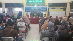 Babinsa Koramil 0816/13 Hadiri Penetapan Calon Perangkat Desa
