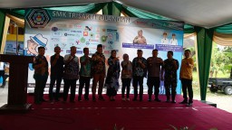 Danramil 0816/05 Kapten Inf Moh Said Hadiri Matching BKK SMK Trisakti dan Penyuluhan Bimbingan Jabatan