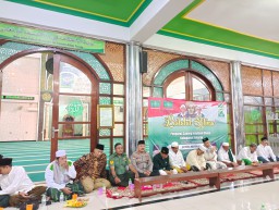 BABINSA SERMA ACH. SAIFI HADIRI LAILATUL IJTIMA PCNU SE KABUPATEN SIDOARJO DI MASJID MIFTAHUL ABIDIN KRIAN.
