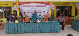Babinsa &amp; Bhabinkamtibmas Dampingi Kegiatan LAUNCHING IMUNISASI ROTAVIRUS Dalam Rangka Pencegahan Diare