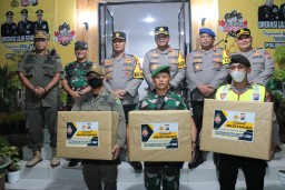 Forkopimda Sidoarjo patroli pantau situasi malam Tahun Baru 2023